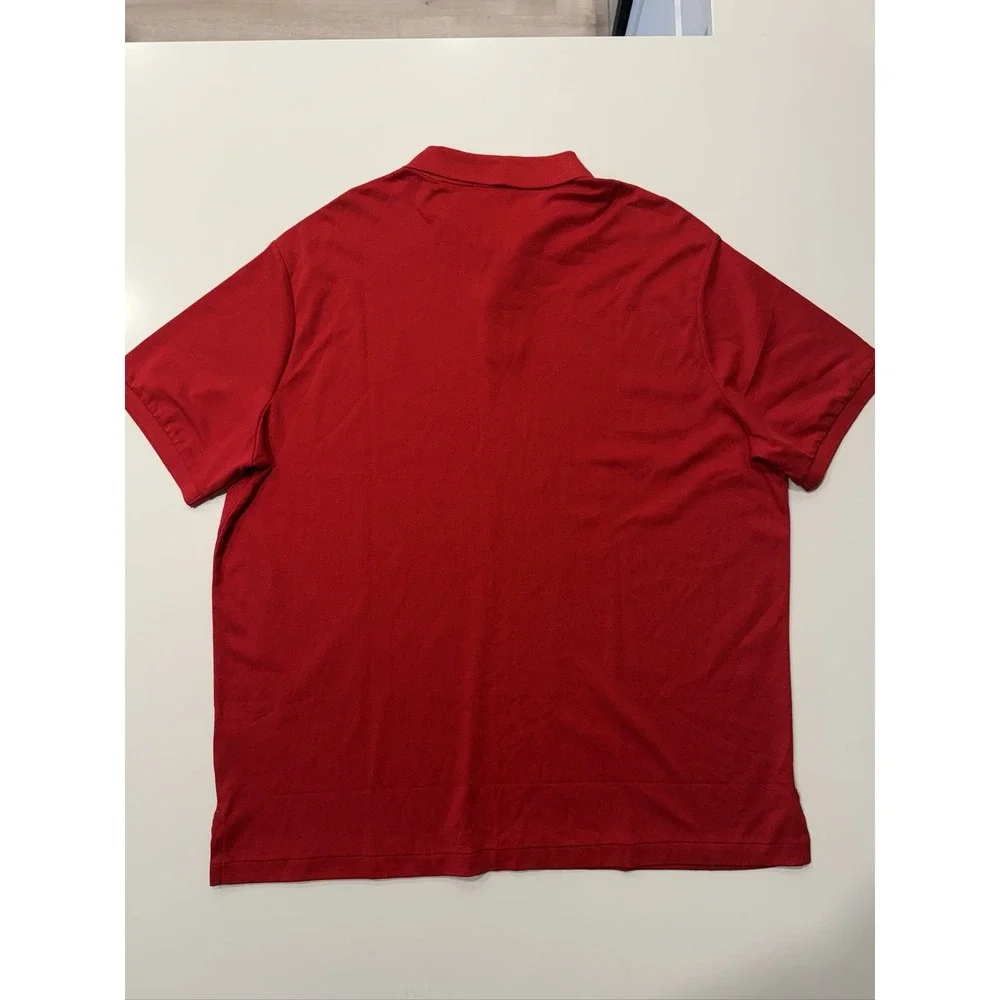 Polo Ralph Lauren Classic Fit Polo Shirt CLASSICSRL Red XL 100% Cotton